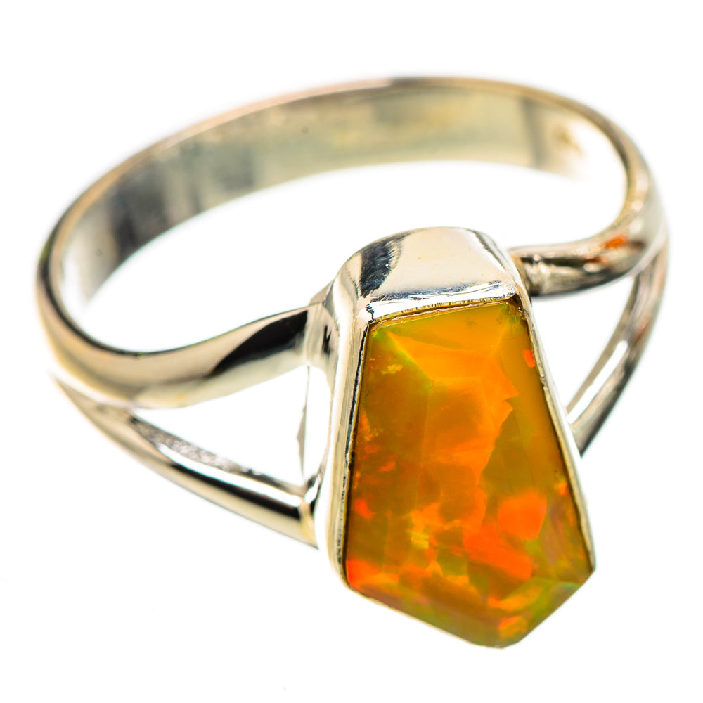 Ethiopian Opal Ring Size 8.5 (925 Sterling Silver) RING135652