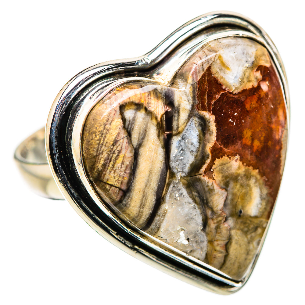 Large Mushroom Rhyolite Ring Size 10 (925 Sterling Silver) RING135736