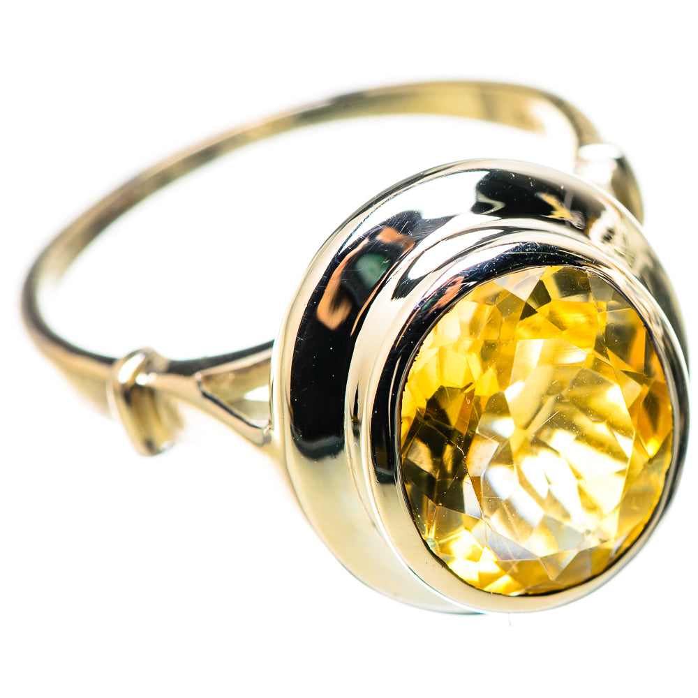 Citrine Ring Size 8.75 (925 Sterling Silver) RING134813