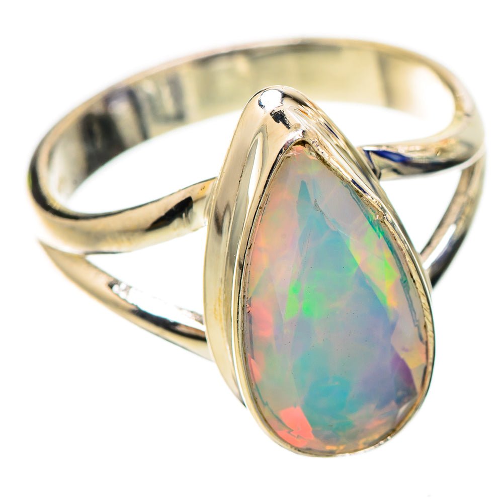Ethiopian Opal Ring Size 7.5 (925 Sterling Silver) RING135271
