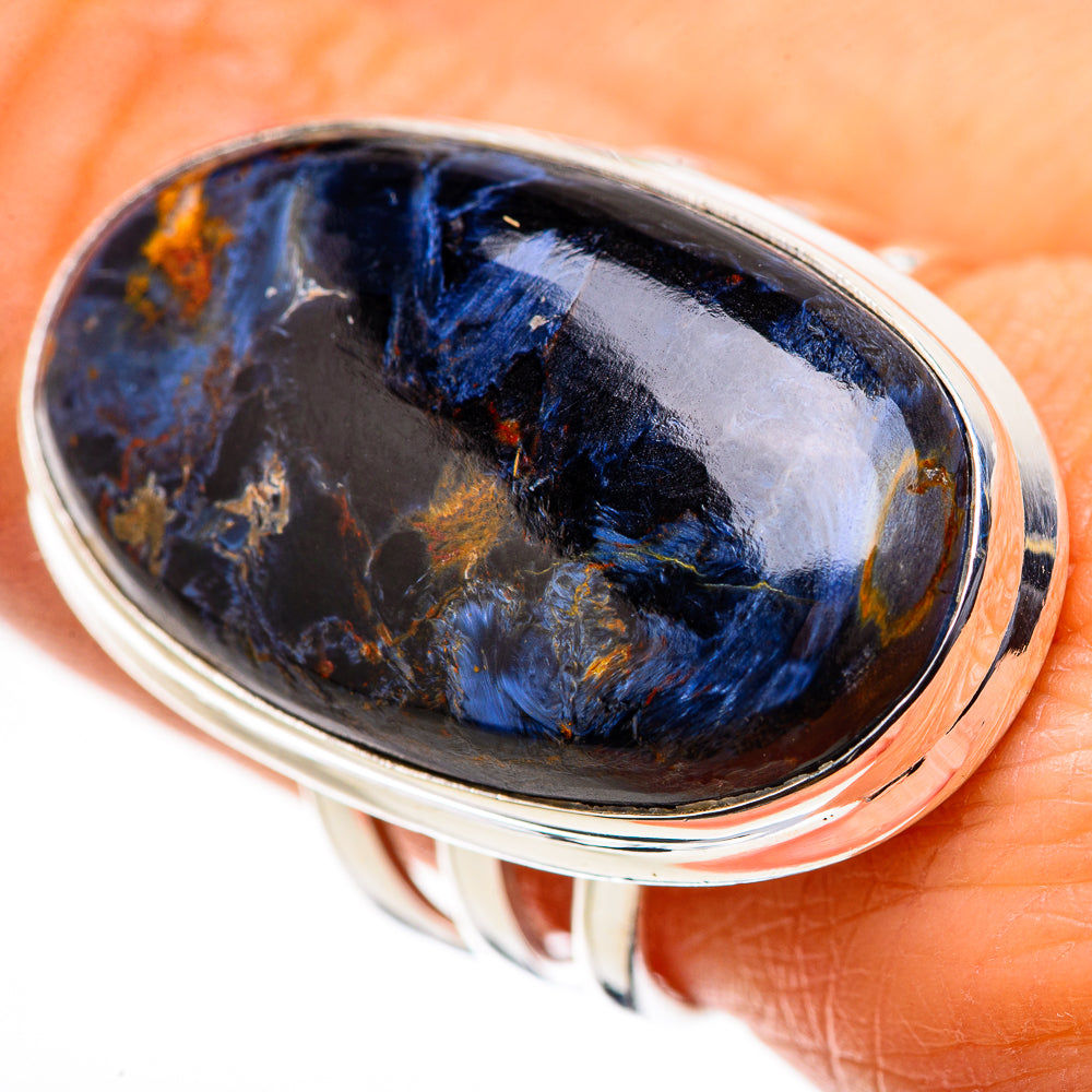 Large Pietersite Ring Size 9.25 (925 Sterling Silver) RING134721