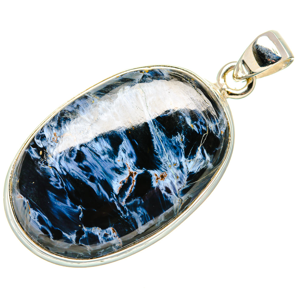 Pietersite Pendant 1 3/4"  (925 Sterling Silver) PD36910
