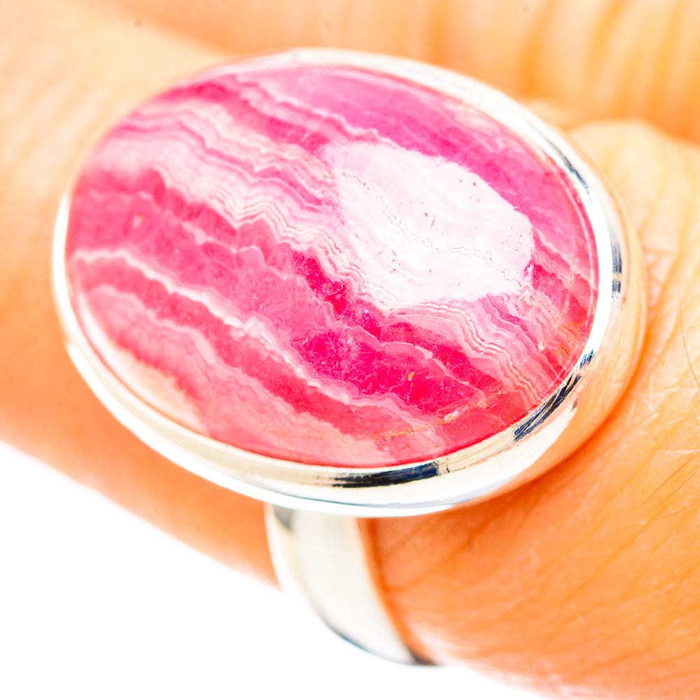 Rhodochrosite Ring Size 7.5 (925 Sterling Silver) RING137011