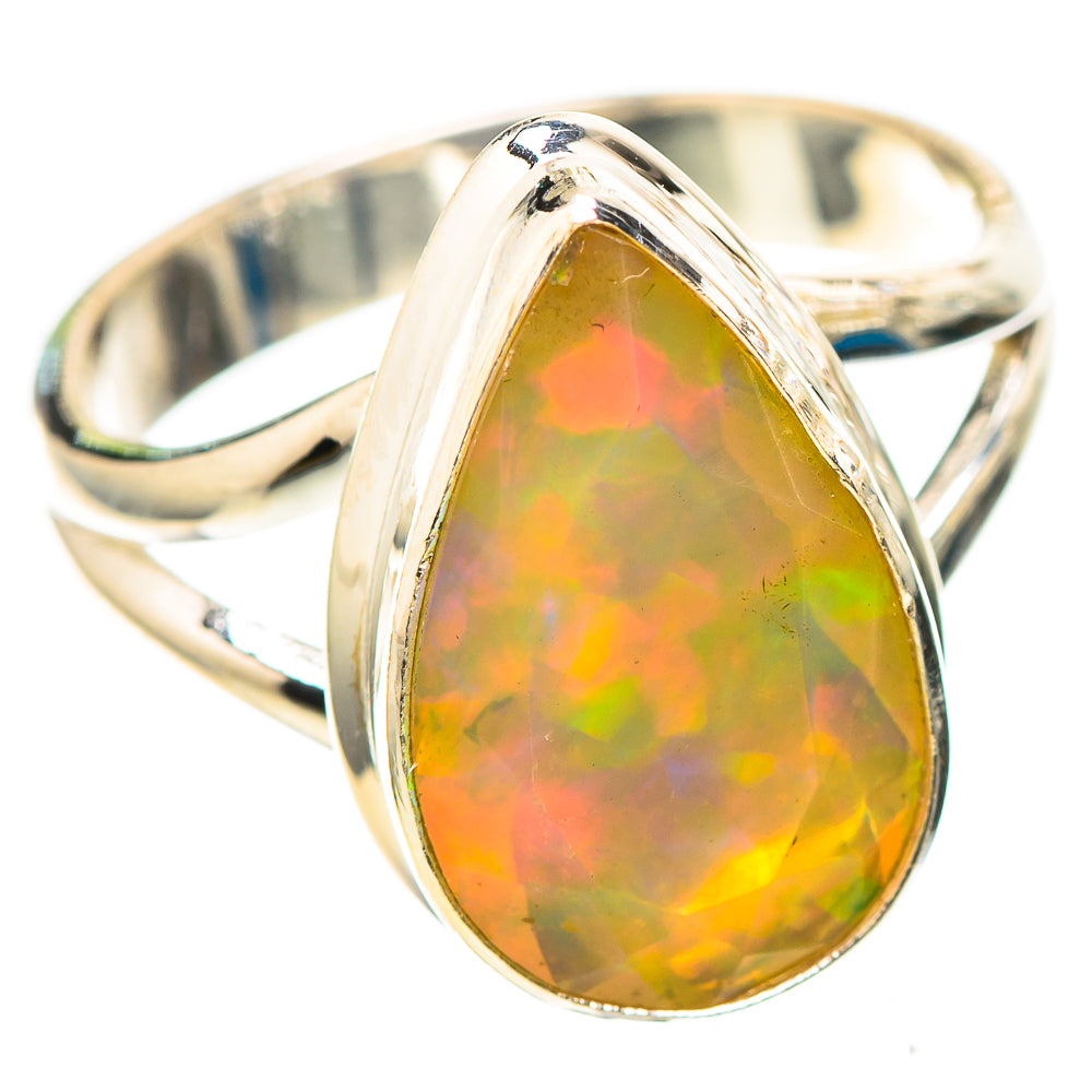 Ethiopian Opal Ring Size 6.5 (925 Sterling Silver) RING137027