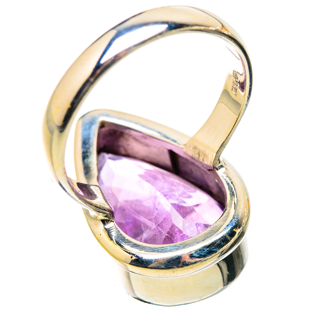 Faceted Amethyst Ring Size 8 (925 Sterling Silver) RING135512