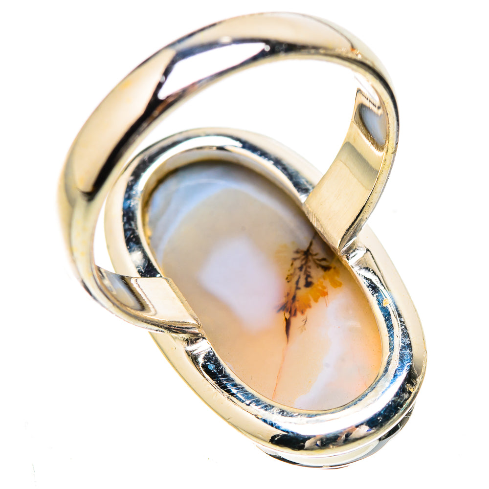 Scenic Dendritic Agate Ring Size 6.25 (925 Sterling Silver) RING135329