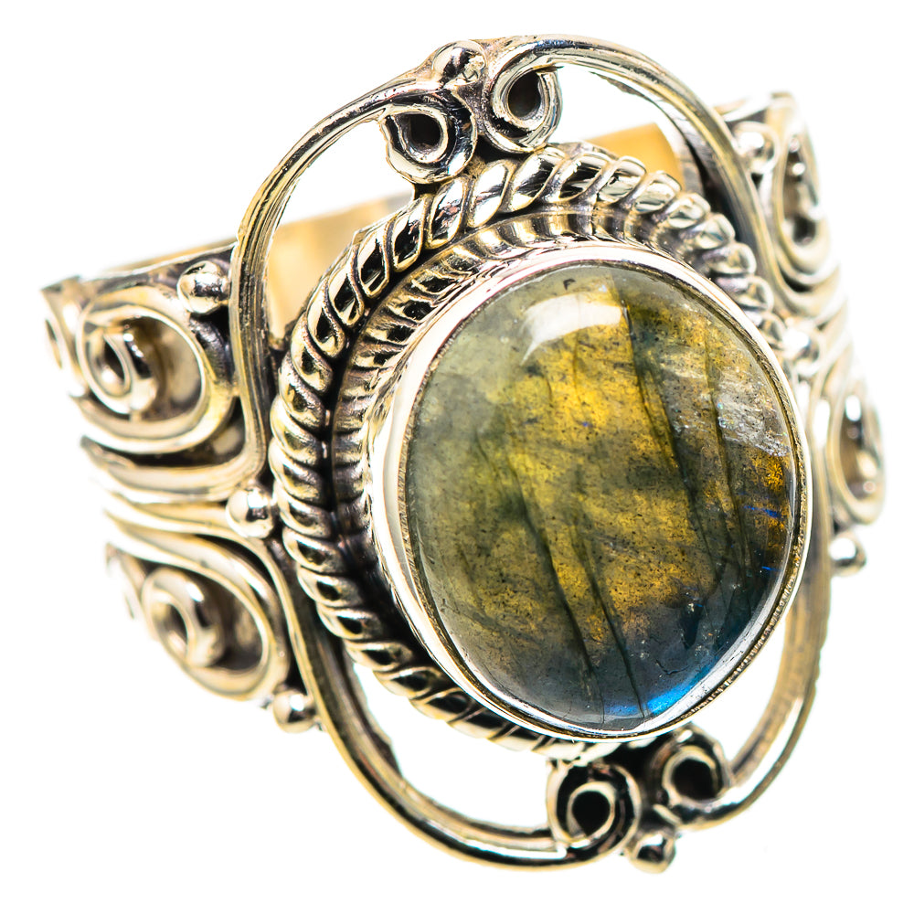 Labradorite Ring Size 6.5 (925 Sterling Silver) RING136772