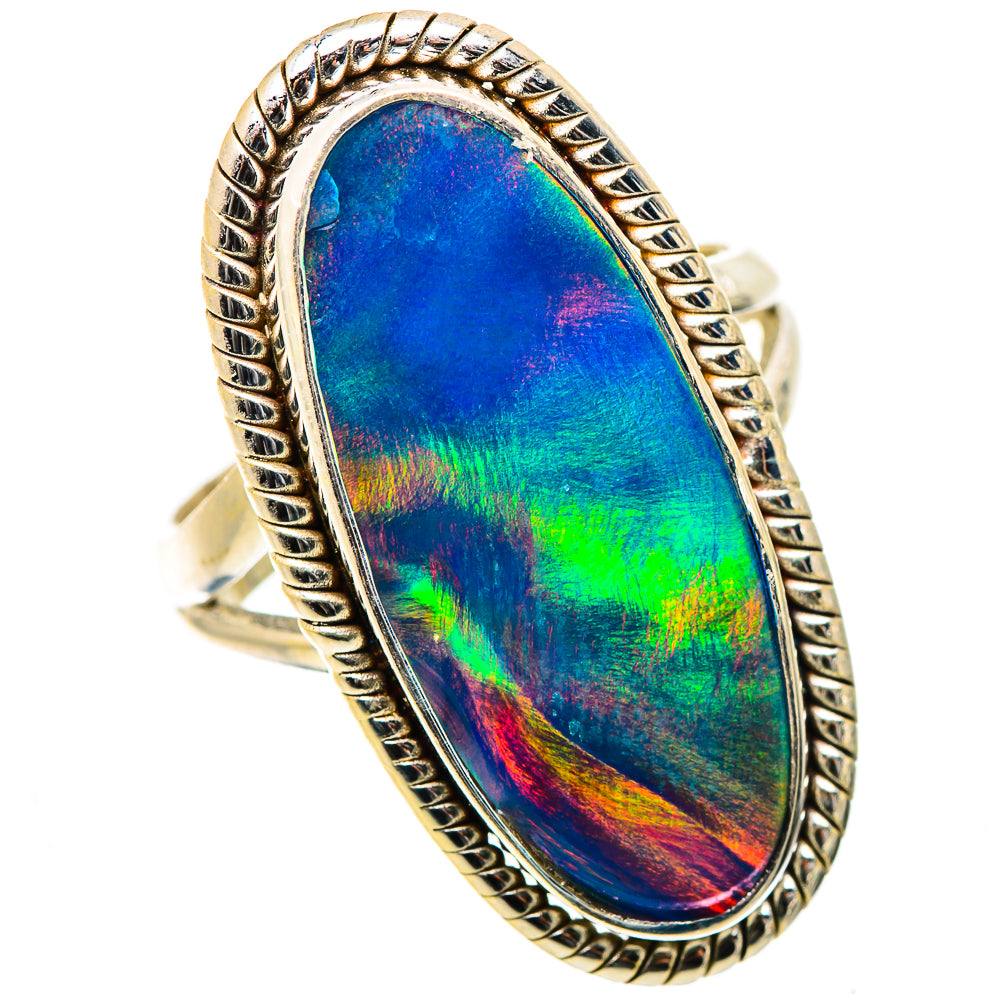 Aura Opal Ring Size 6.5 (925 Sterling Silver) RING135495