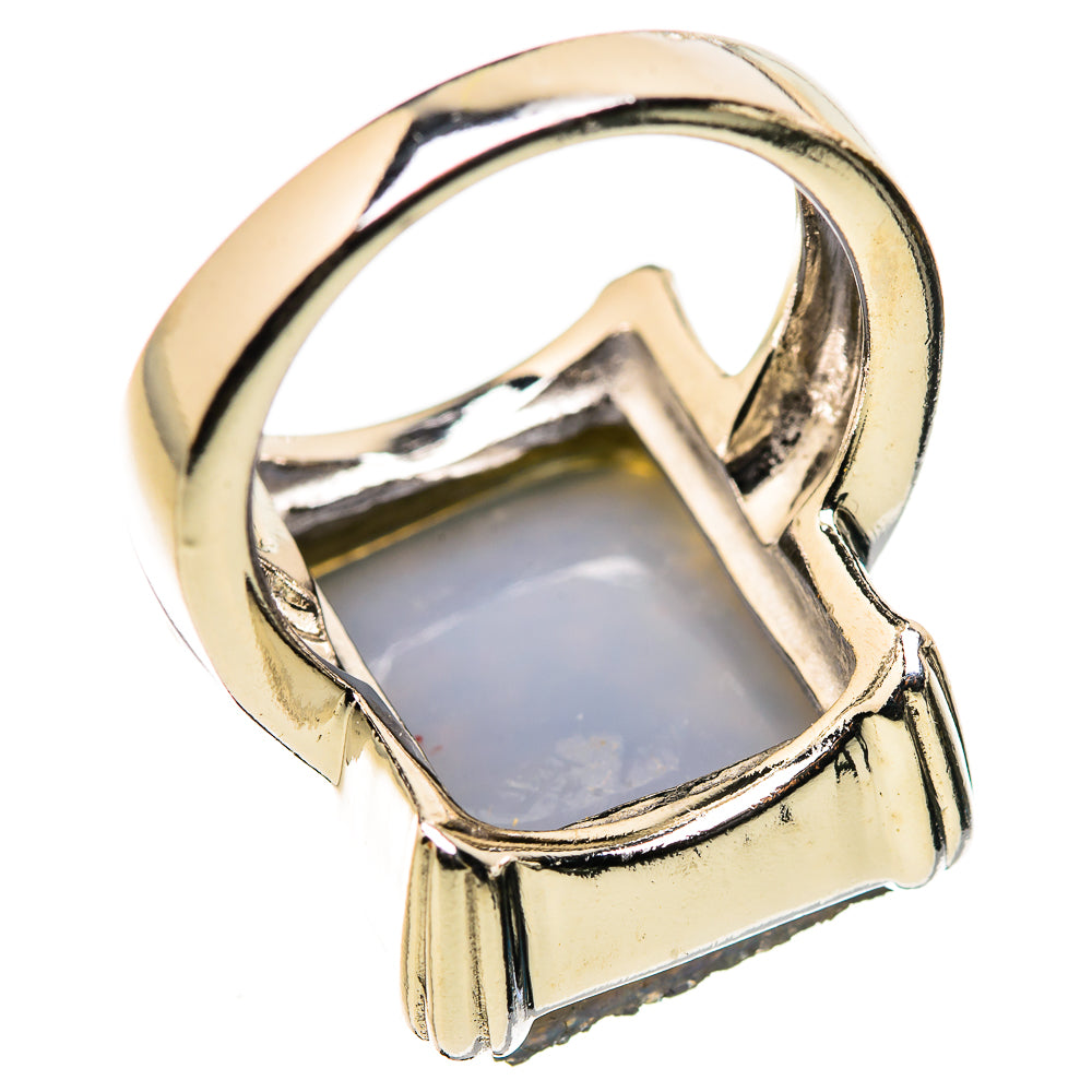 Titanium Druzy Ring Size 12.5 (925 Sterling Silver) RING134614