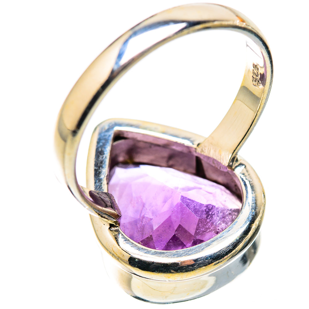 Faceted Amethyst Ring Size 9.75 (925 Sterling Silver) RING135641