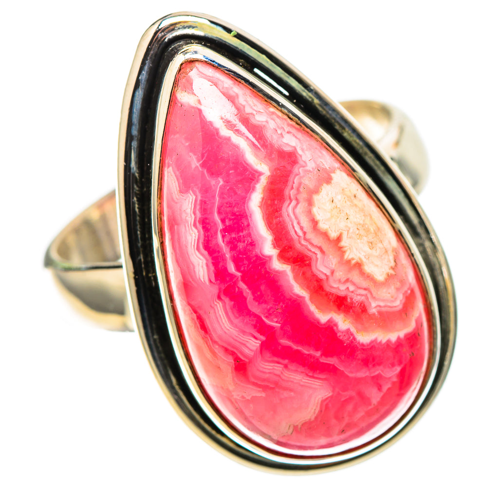 Rhodochrosite 925 Sterling Silver Ring Size 7.25 (925 Sterling Silver) RING137653