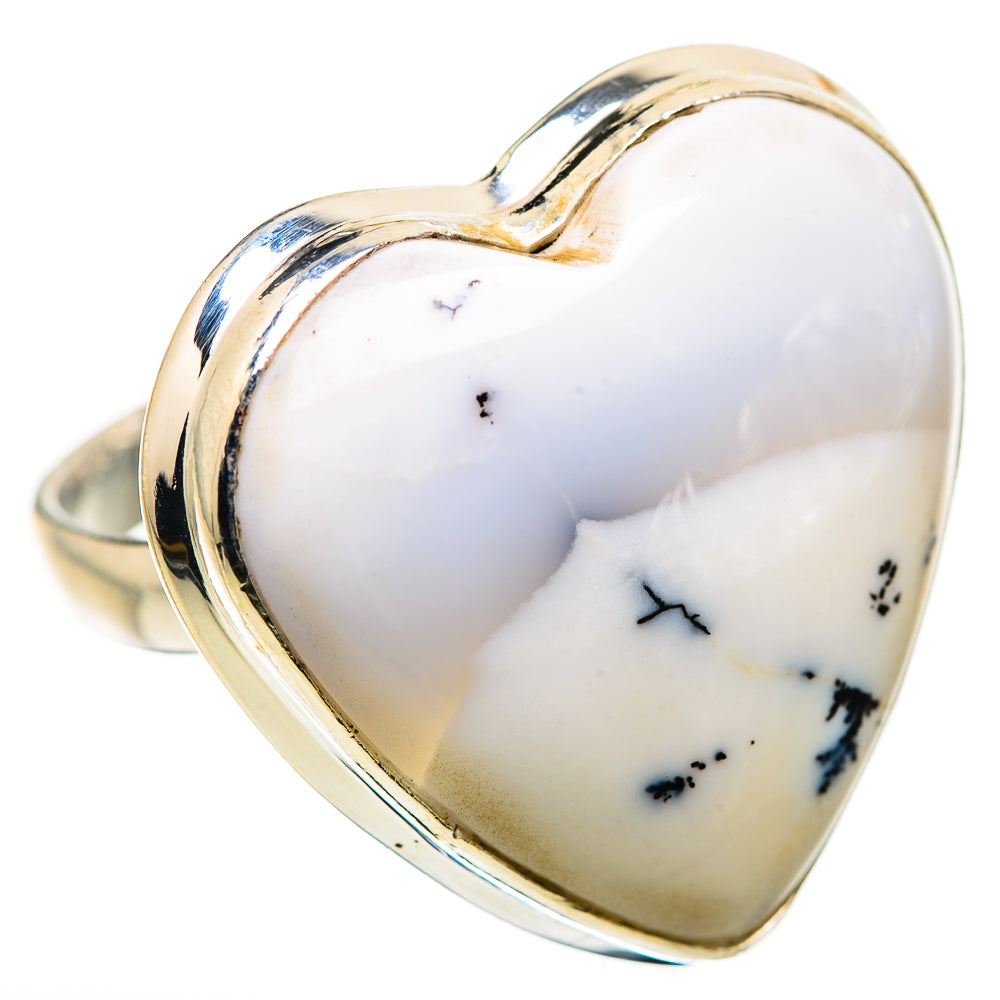 Large Dendritic Opal Ring Size 9.75 (925 Sterling Silver) RING135783