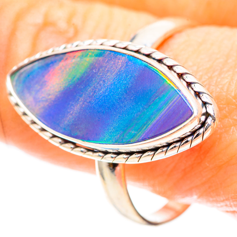 Aura Opal 925 Sterling Silver Ring Size 11.75 (925 Sterling Silver) RING137197