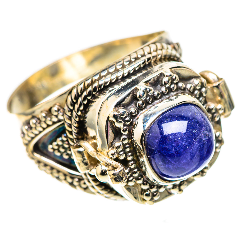 Poison Natural Tanzanite 925 Sterling Silver Ring Size 9 (925 Sterling Silver) RING137732