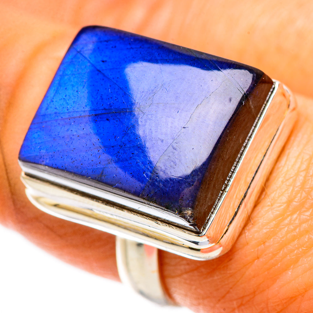 Labradorite Ring Size 7.75 (925 Sterling Silver) RING134805