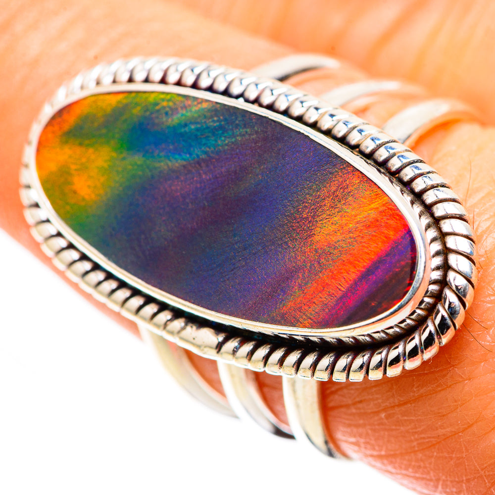 Aura Opal Ring Size 7.75 (925 Sterling Silver) RING136045
