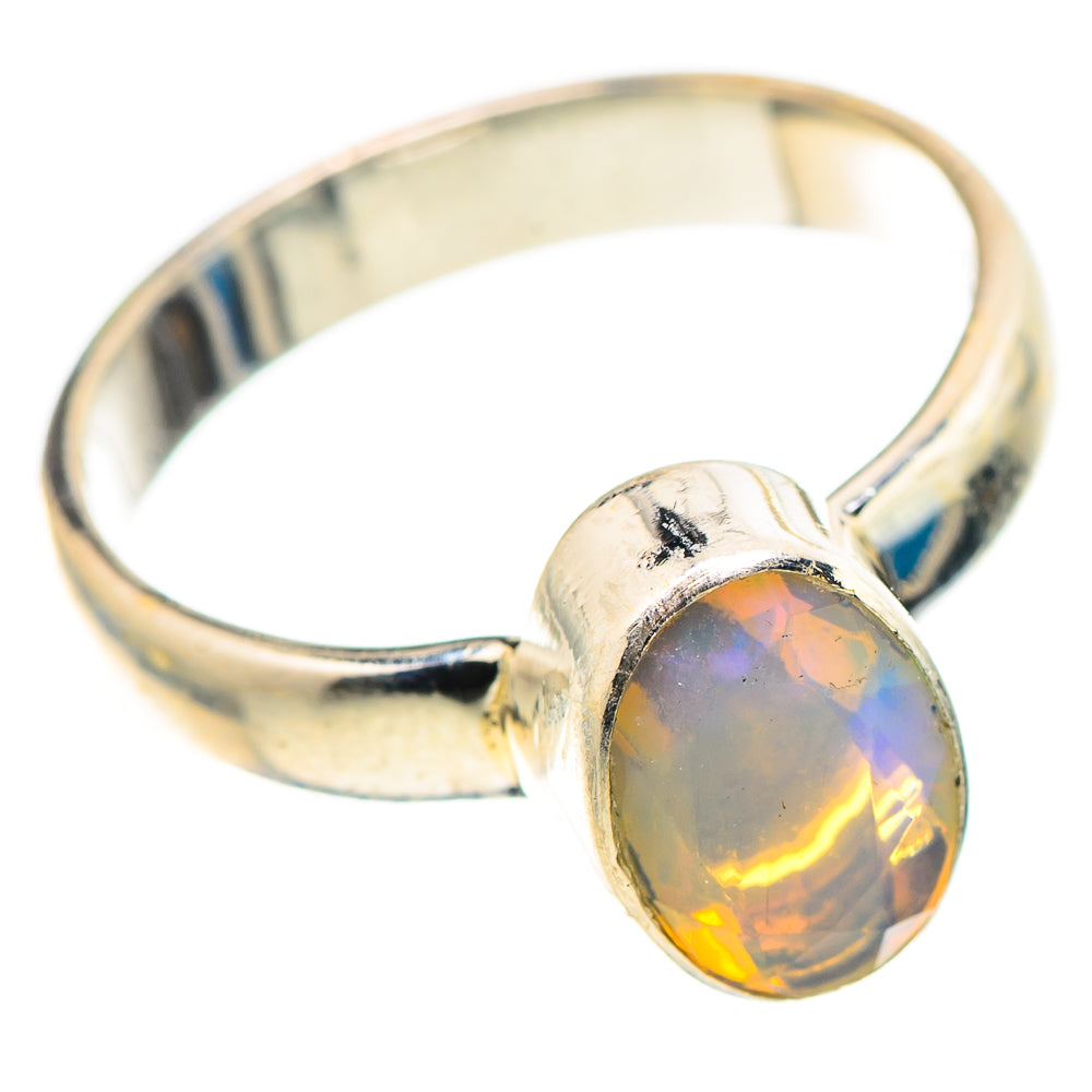 Ethiopian Opal Ring Size 6.5 (925 Sterling Silver) RING136658