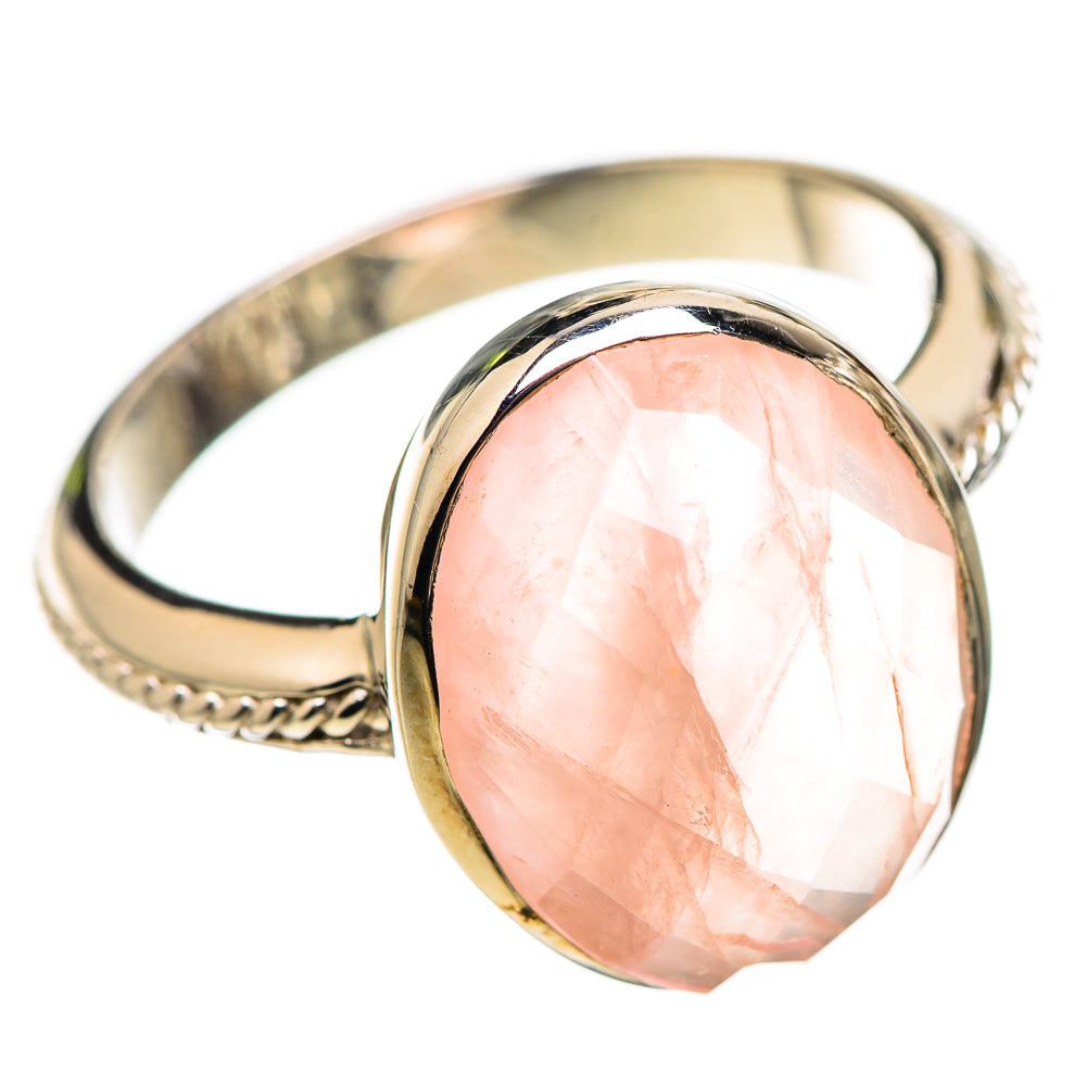 Rose Quartz Ring Size 9 (925 Sterling Silver) RING135605