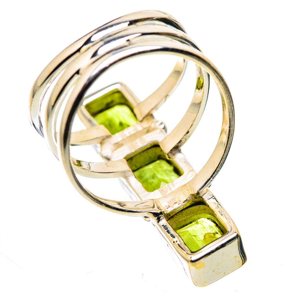 Large Peridot Ring Size 6.5 (925 Sterling Silver) RING136139