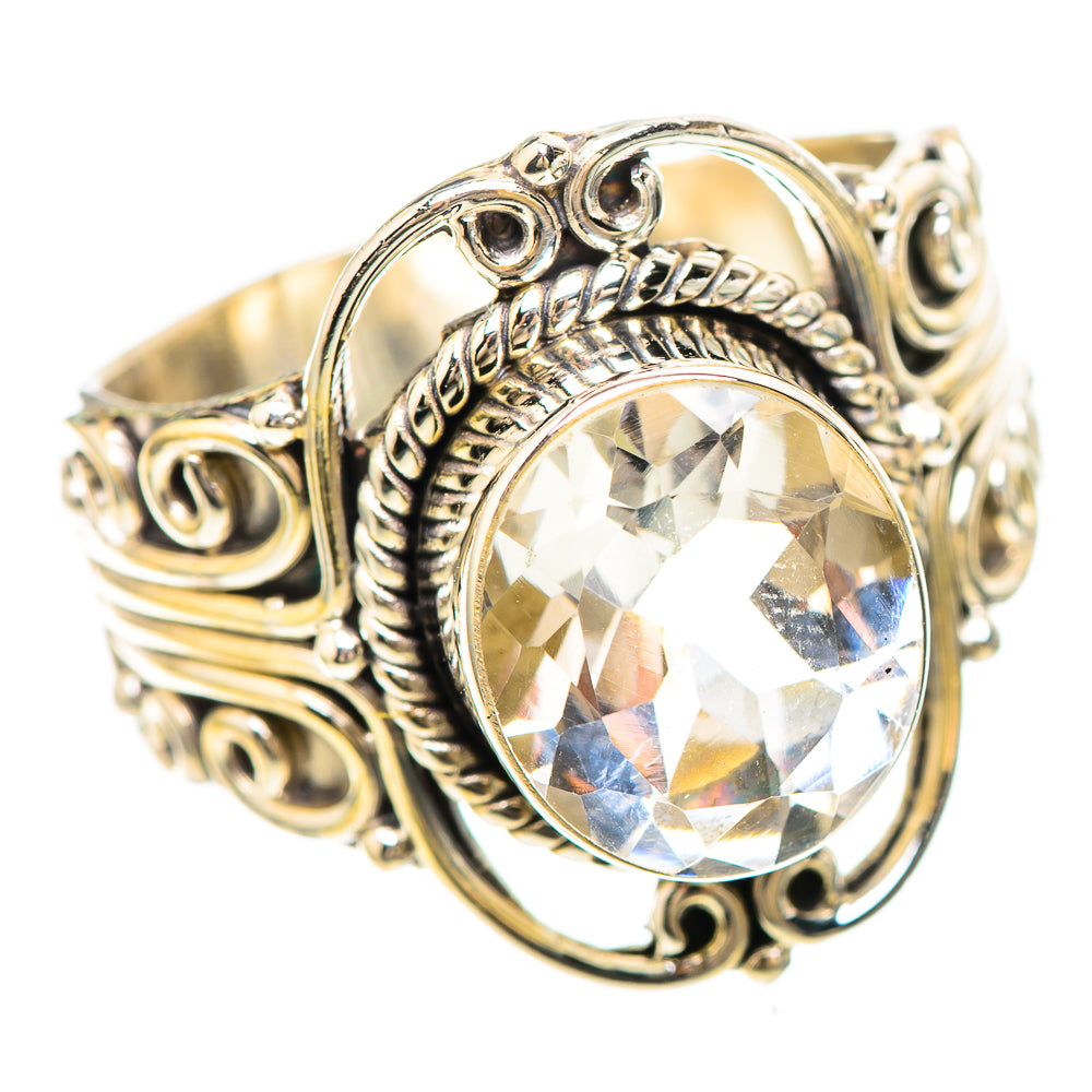 White Quartz 925 Sterling Silver Ring Size 10 (925 Sterling Silver) RING137222