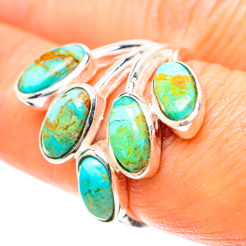 Chrysocolla Ring Size 7.5 (925 Sterling Silver) RING136730
