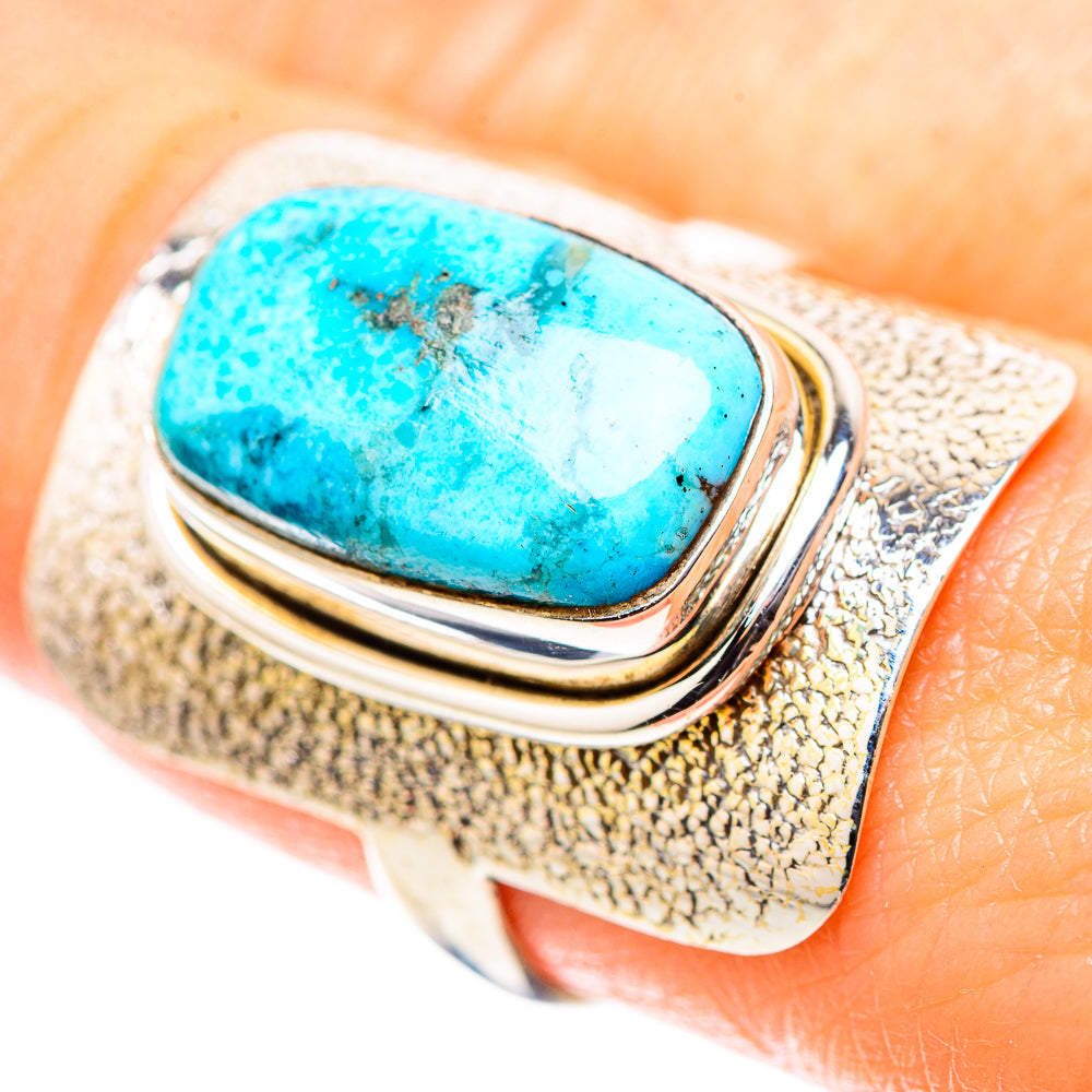 Chrysocolla 925 Sterling Silver Ring Size 8.75 (925 Sterling Silver) RING137513