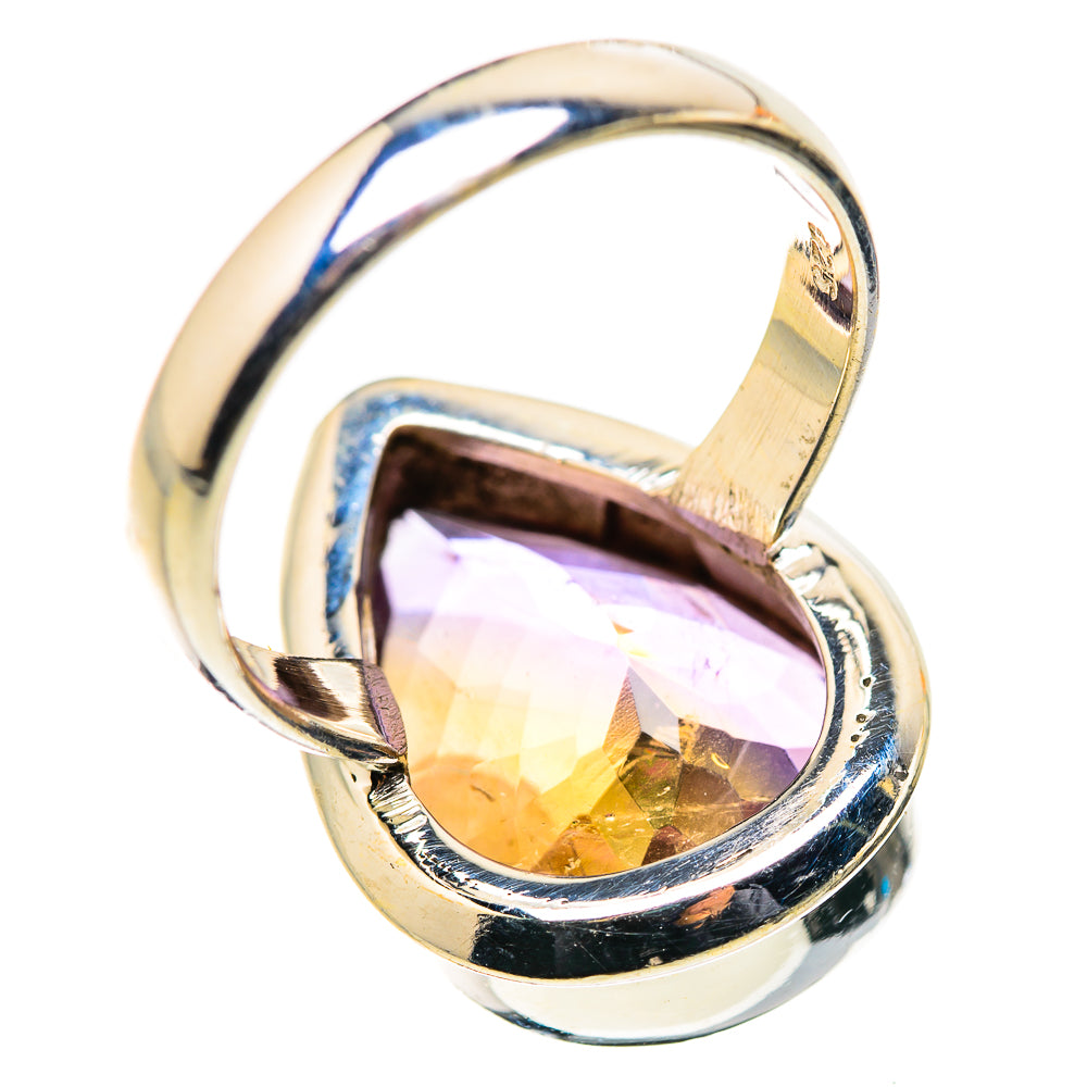 Faceted Ametrine Ring Size 7.25 (925 Sterling Silver) RING134653