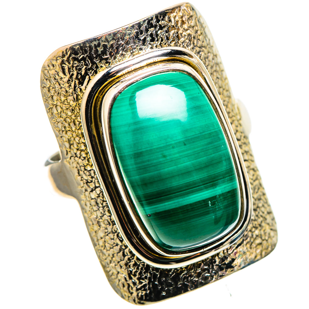 Malachite 925 Sterling Silver Ring Size 7 (925 Sterling Silver) RING137725