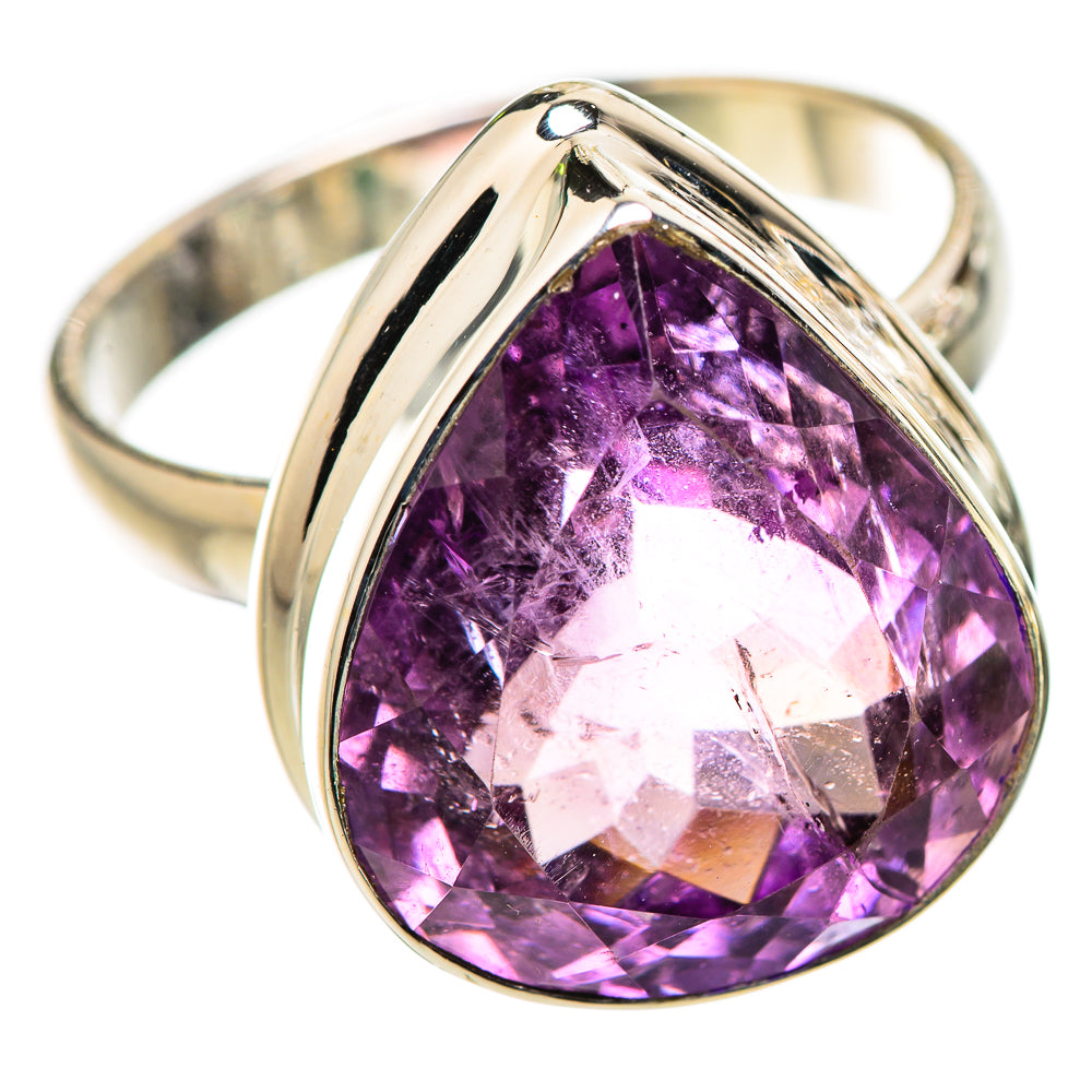 Faceted Amethyst Ring Size 9 (925 Sterling Silver) RING135607