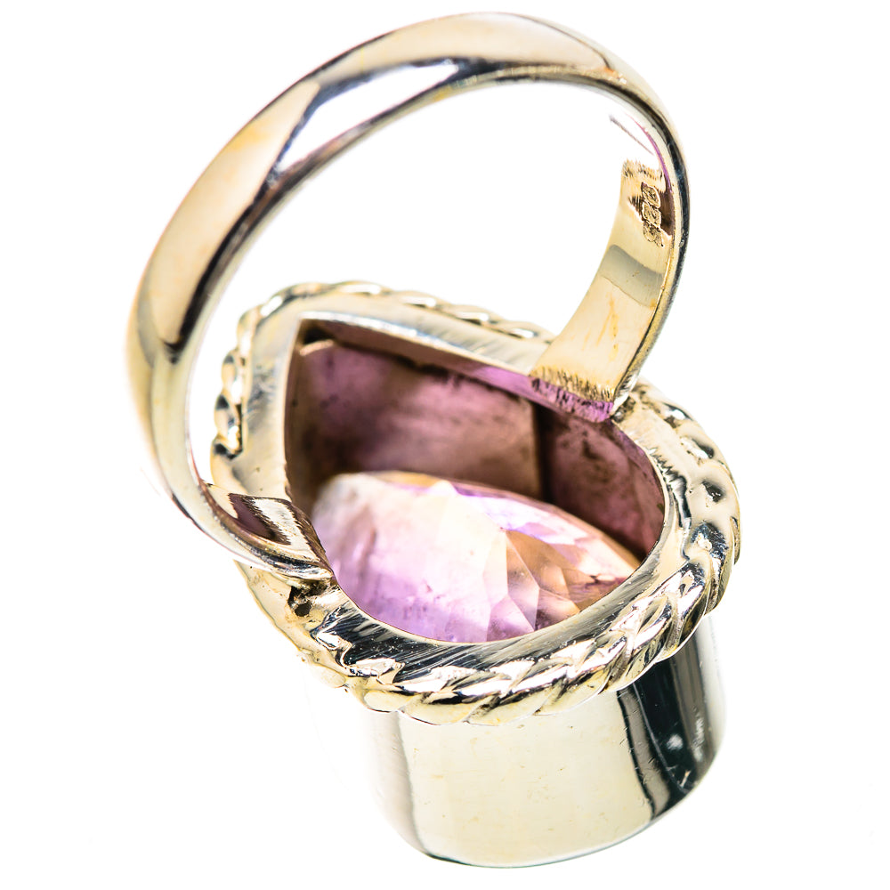 Faceted Amethyst Ring Size 7.5 (925 Sterling Silver) RING135223