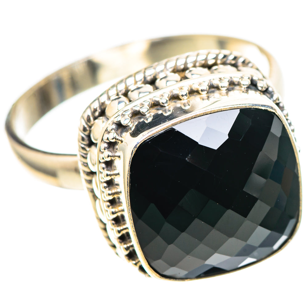 Black Onyx Ring Size 11.75 (925 Sterling Silver) RING136782