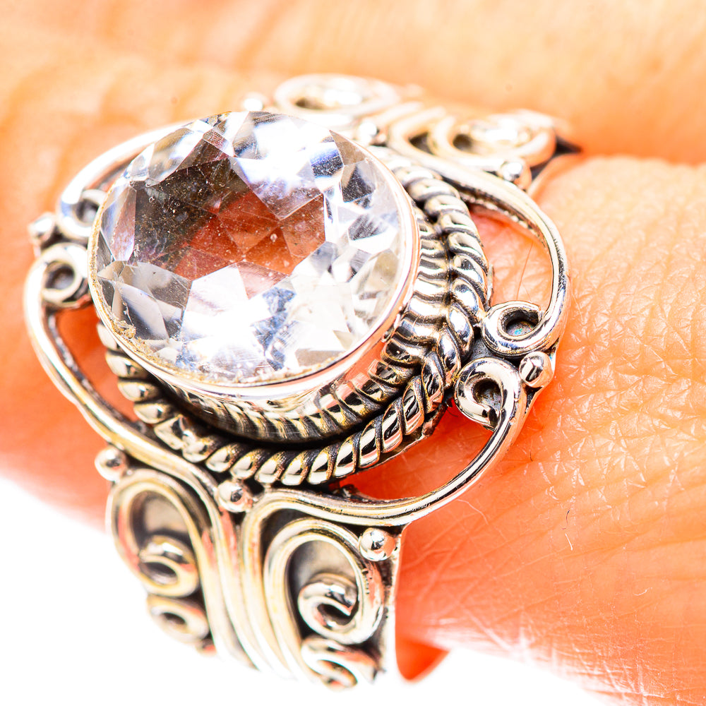 White Quartz Ring Size 10 (925 Sterling Silver) RING136627