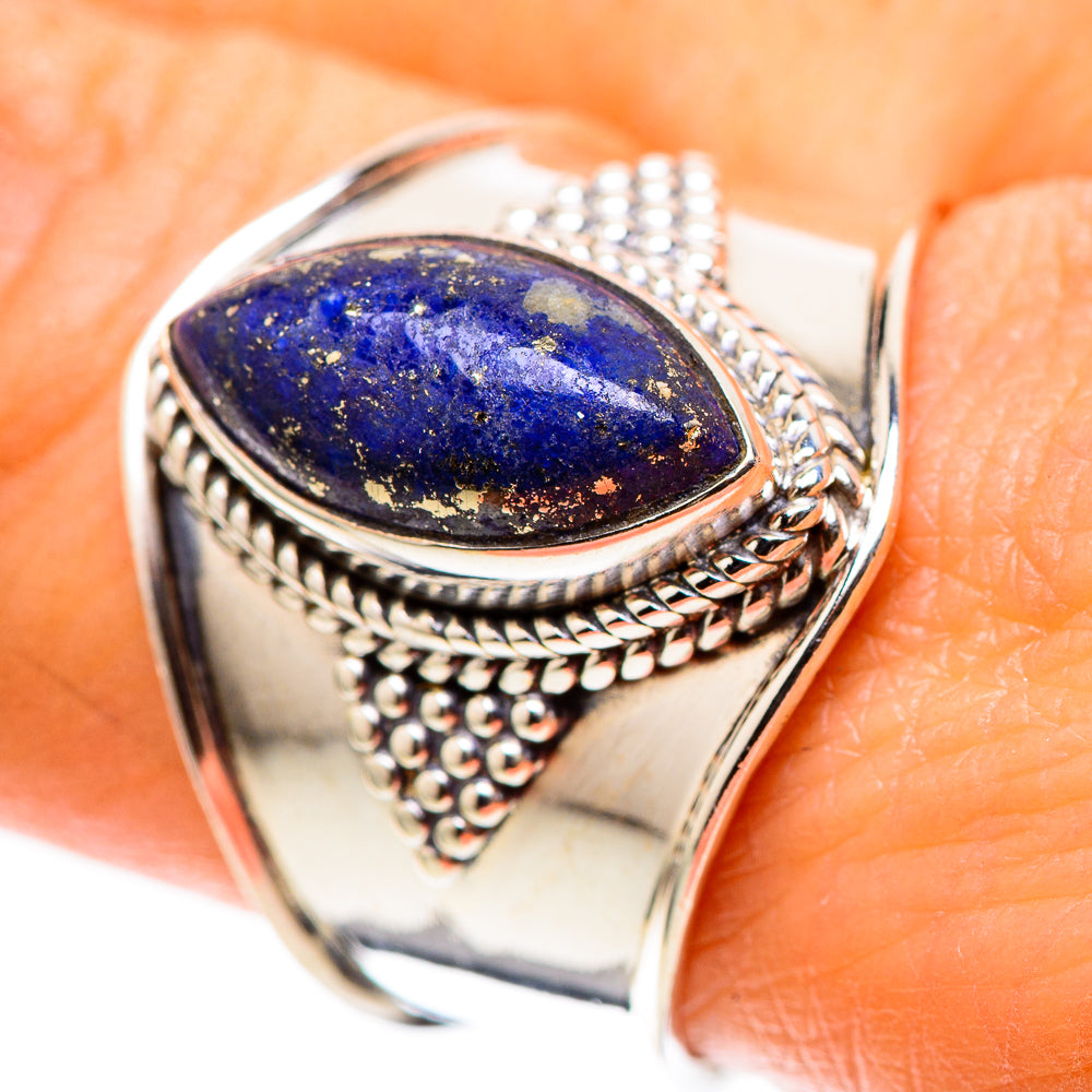 Lapis Lazuli 925 Sterling Silver Ring Size 9 (925 Sterling Silver) RING137620