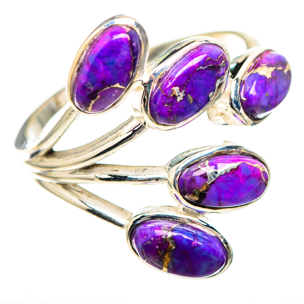 Purple Copper Turquoise 925 Sterling Silver Ring Size 10 Ana Co R136274