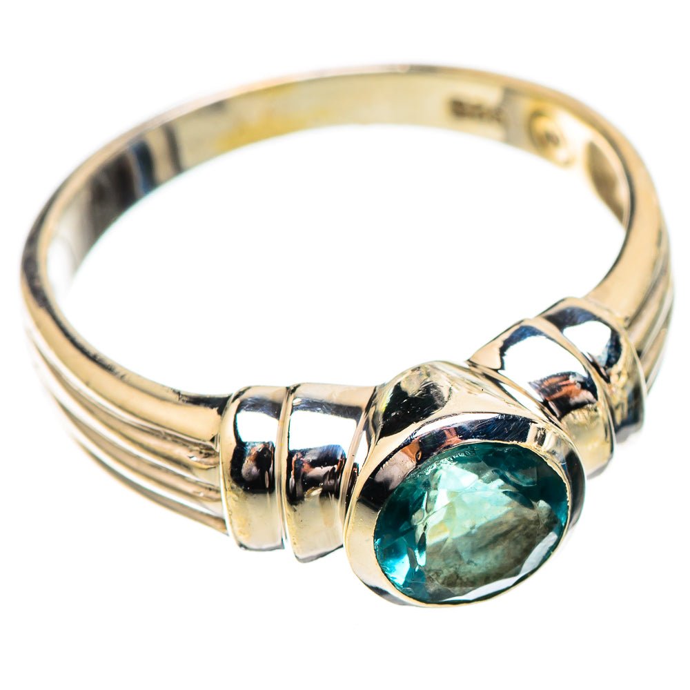 Blue Topaz Ring Size 8 (925 Sterling Silver) RING135876