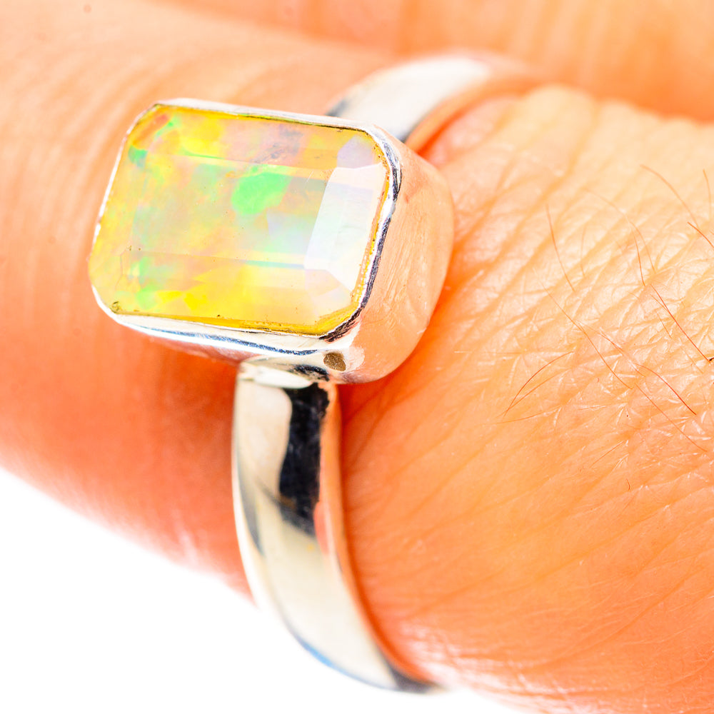 Ethiopian Opal Ring Size 8.25 (925 Sterling Silver) RING136856