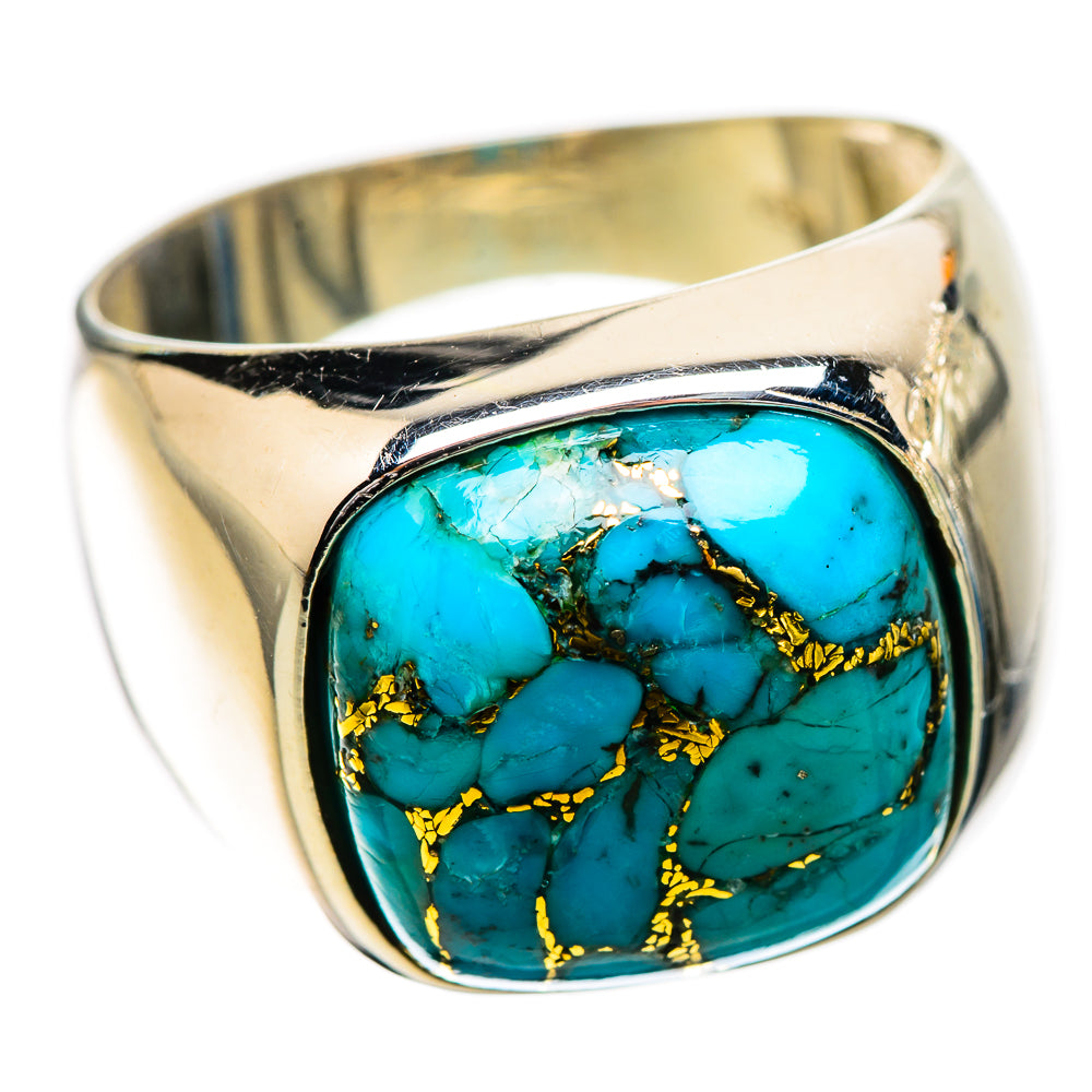 Kingman Mohave Turquoise Ring Size 8.5 (925 Sterling Silver) RING135846