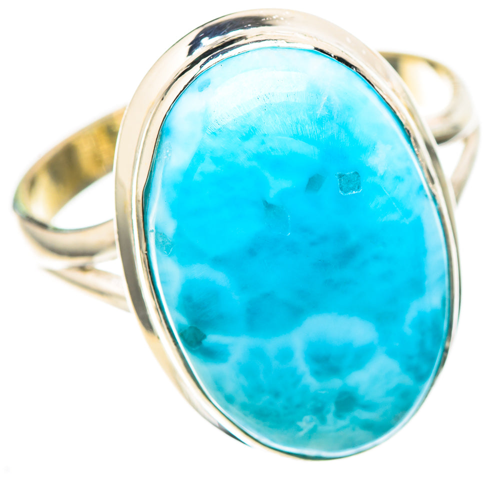 Larimar Ring Size 11.75 (925 Sterling Silver) RING137001