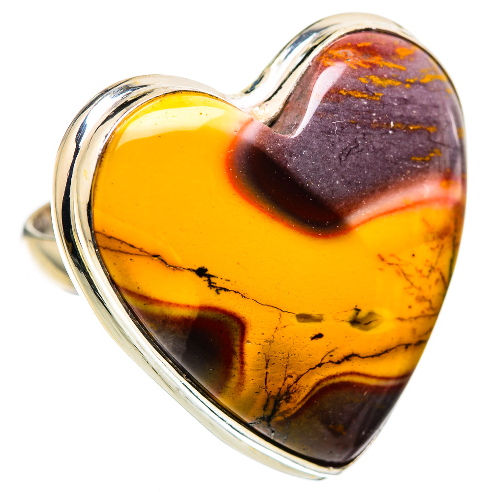 Large Mookaite Ring Size 9 (925 Sterling Silver) RING136090
