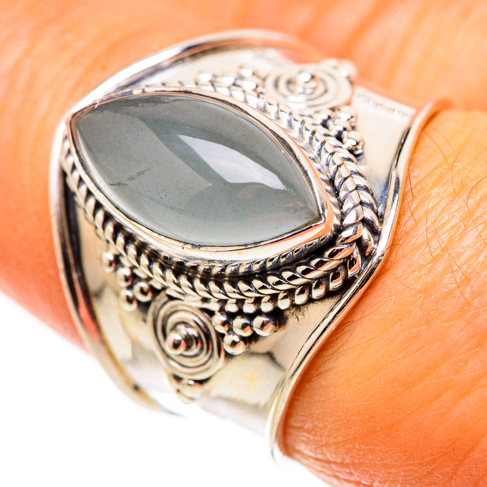 Natural Aquamarine Ring Size 7 (925 Sterling Silver) RING134596