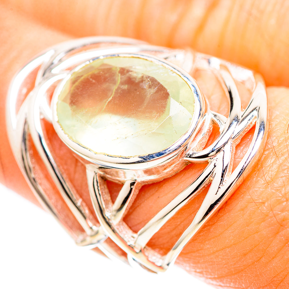 Prehnite Ring Size 7 (925 Sterling Silver) RING136416