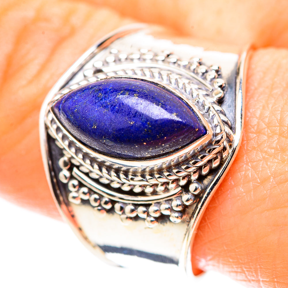 Lapis Lazuli Ring Size 10.25 (925 Sterling Silver) RING136835