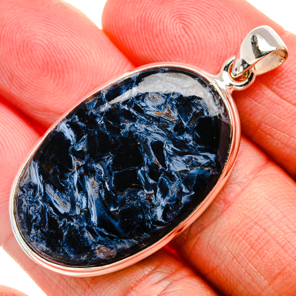 Pietersite Pendant 1 7/8" (925 Sterling Silver) PD36962