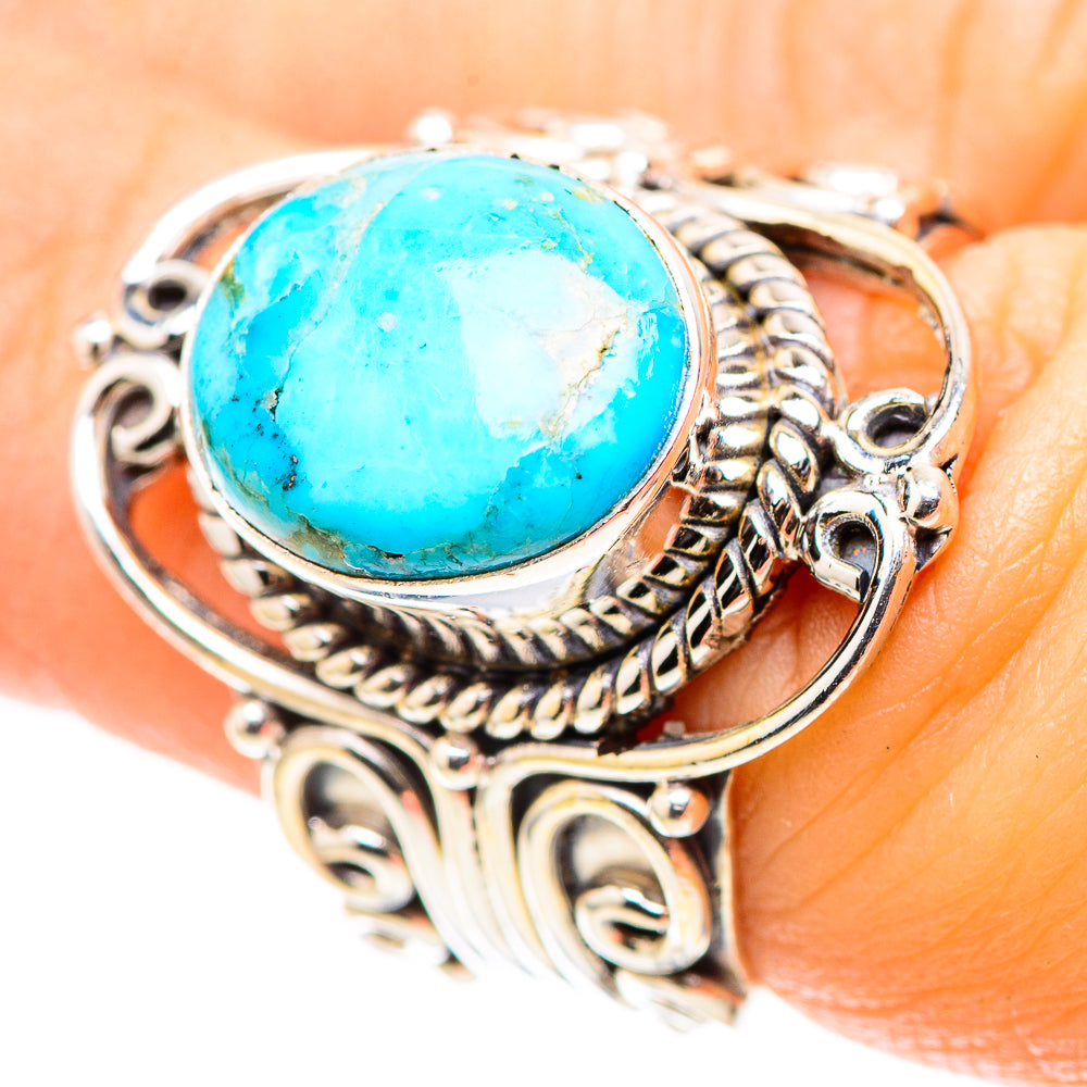 Chrysocolla 925 Sterling Silver Ring Size 6.75 (925 Sterling Silver) RING137414