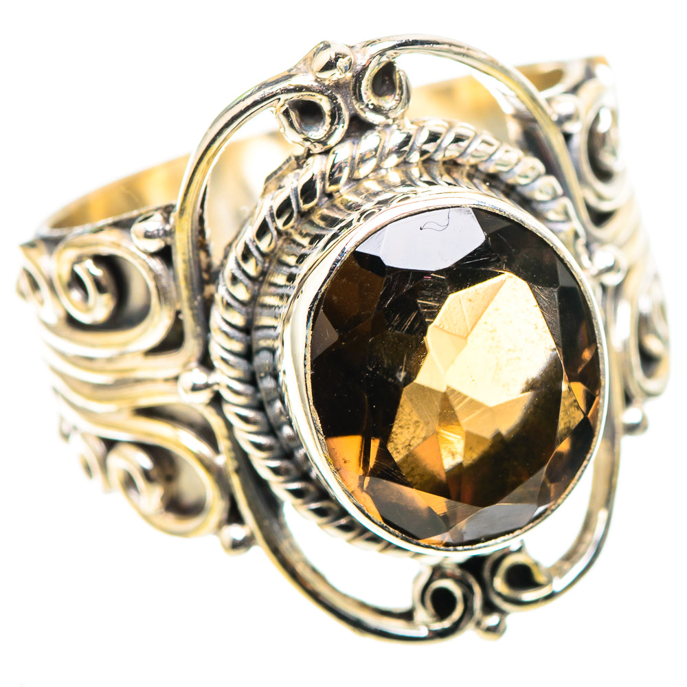Smoky Quartz Ring Size 8.5 (925 Sterling Silver) RING136807