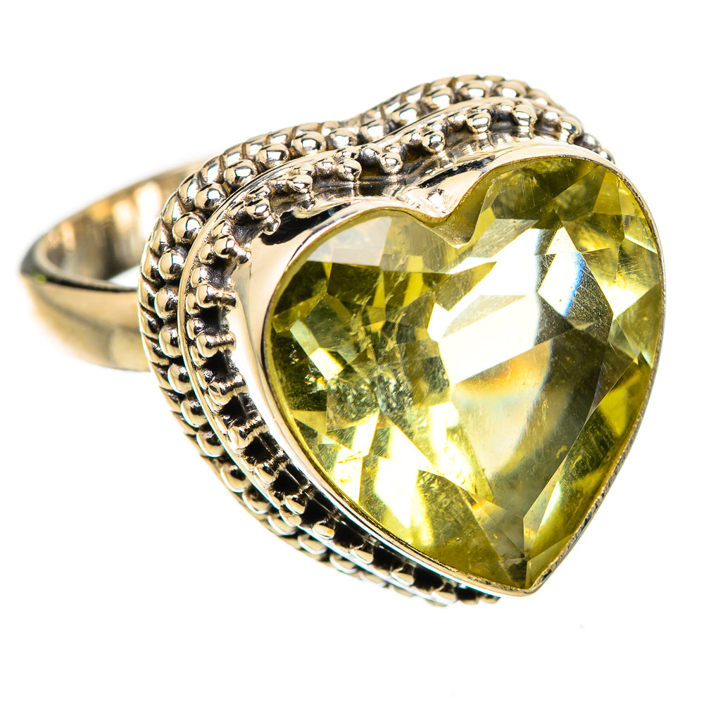 Faceted Citrine Ring Size 6.25 (925 Sterling Silver) RING135449