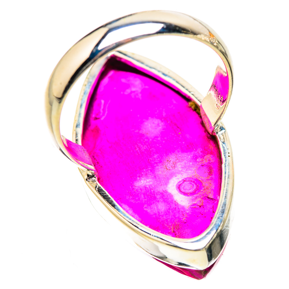 Large Pink Window Druzy Ring Size 8.75 (925 Sterling Silver) RING135563