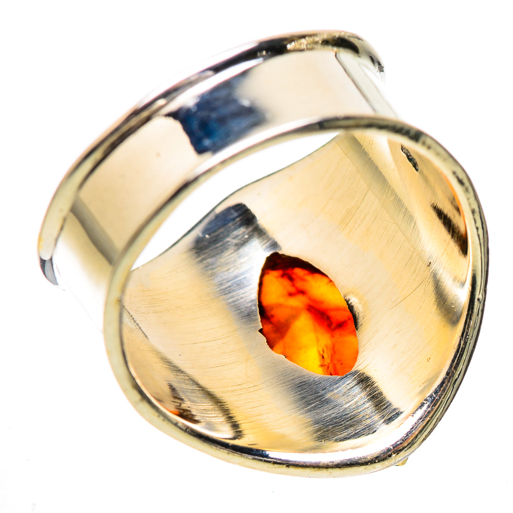 Baltic Amber 925 Sterling Silver Ring Size 6.5 Ana Co R135191