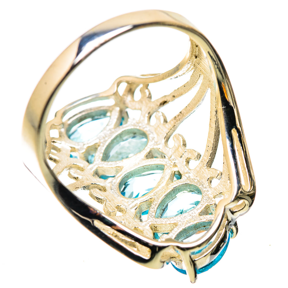 Blue Topaz Ring Size 9 (925 Sterling Silver) RING134783