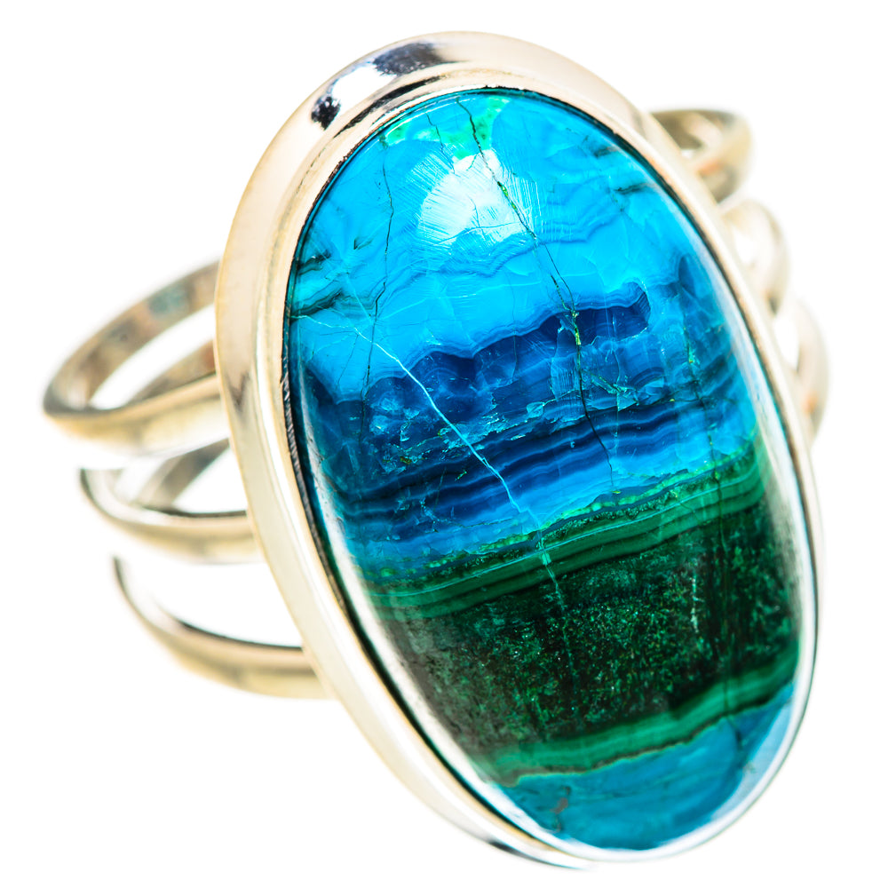 Malachite In Chrysocolla Ring Size 11.75 (925 Sterling Silver) RING134932
